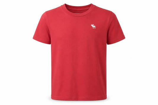 Abercrombie & Fitch Kids Boys Red T-Shirt, Size 13-14 Years