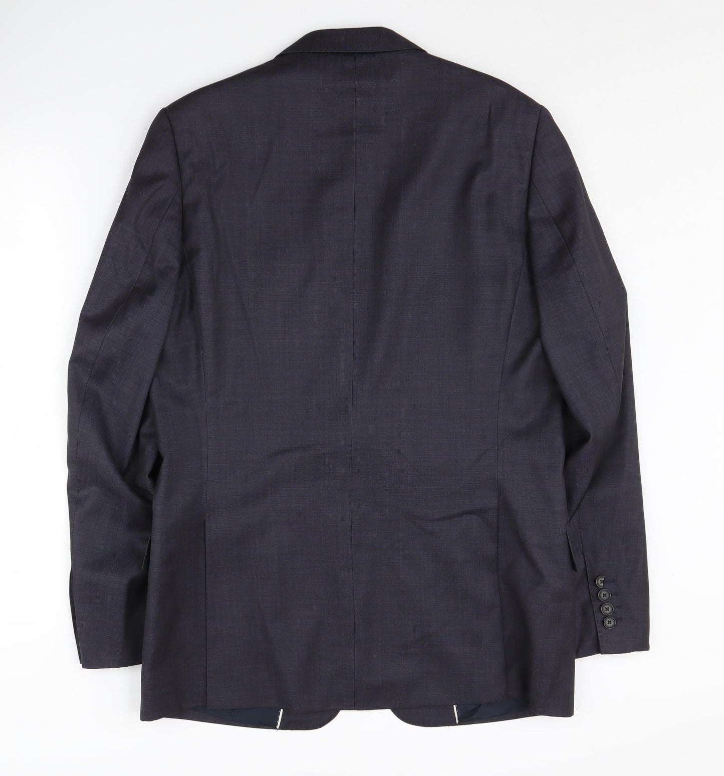 Jaeger Men's Blue Wool Blazer 38R Regular Fit
