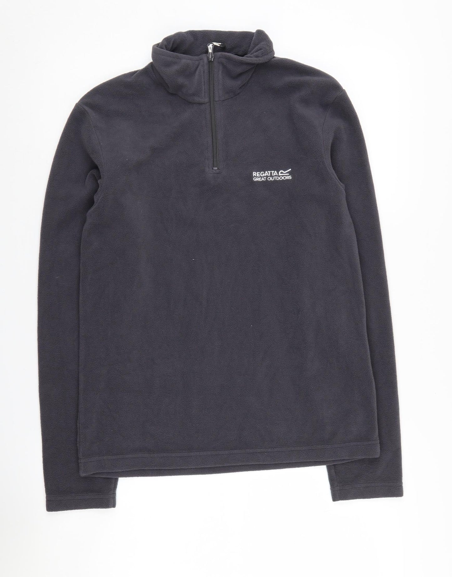 Regatta Black Pullover Fleece Sweatshirt S