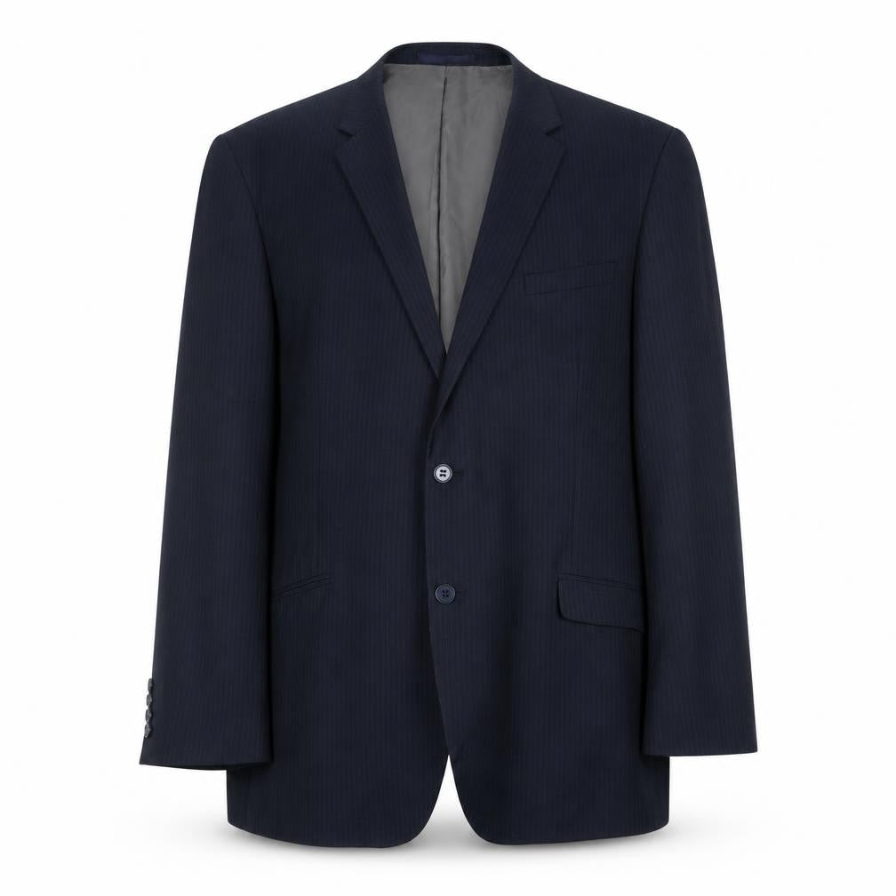 Butler & Webb Men's Blue Blazer, 46 Regular, Classic Fit