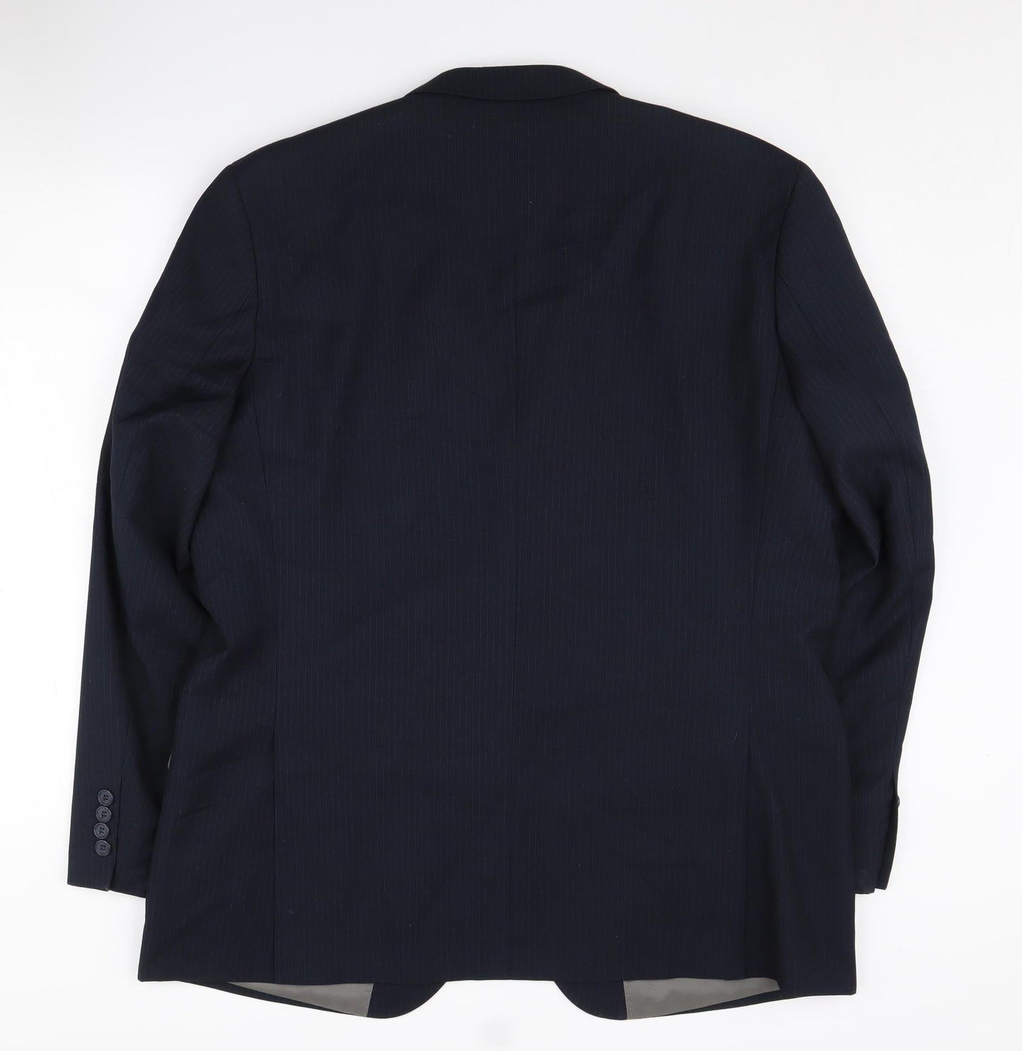 Butler & Webb Men's Blue Blazer, 46 Regular, Classic Fit