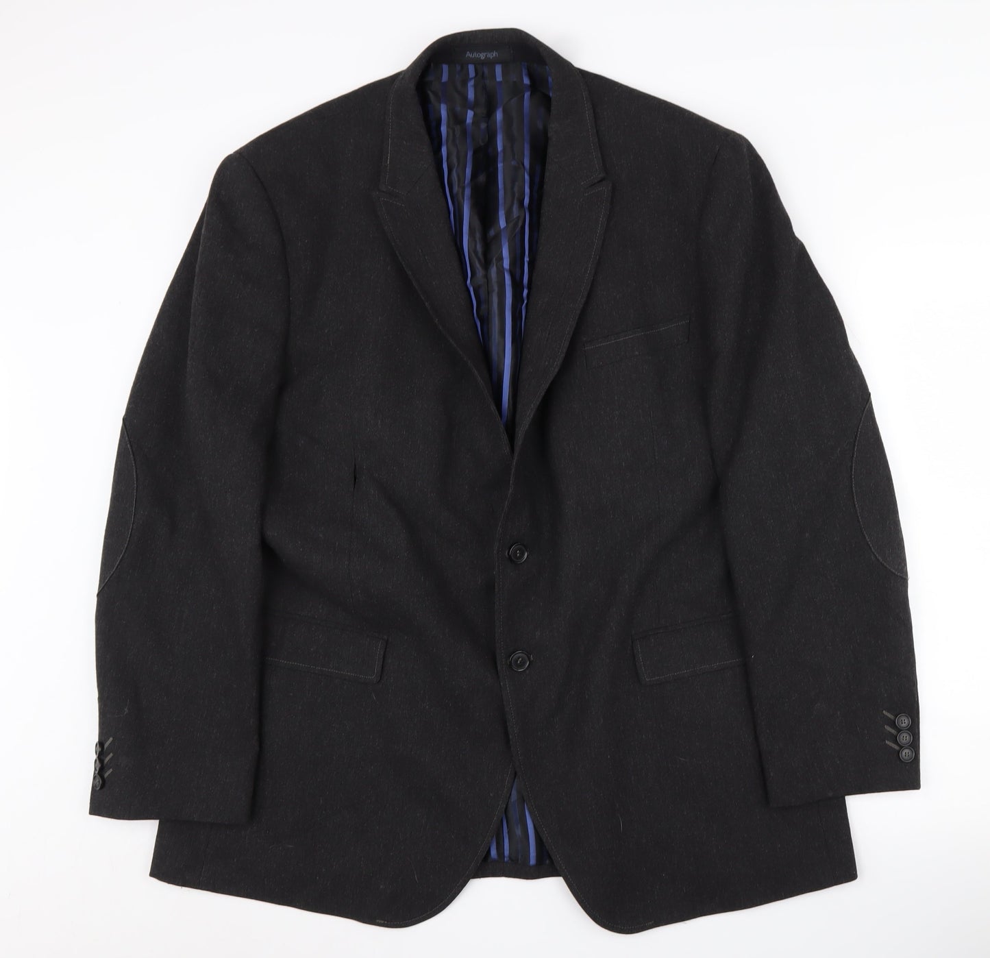 Marks & Spencer Men's Black 44 Blazer Jacket