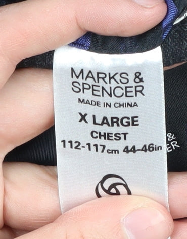 Marks & Spencer Men's Black 44 Blazer Jacket