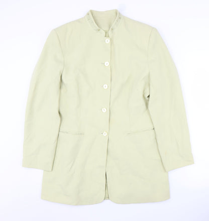 Richards Beige Womens Suit Jacket Size 14