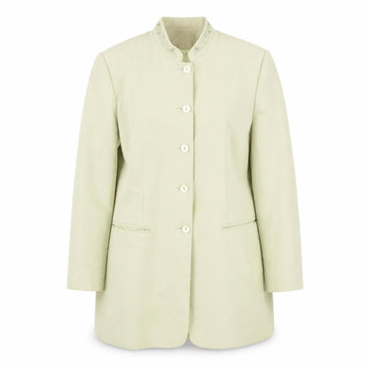 Richards Beige Womens Suit Jacket Size 14