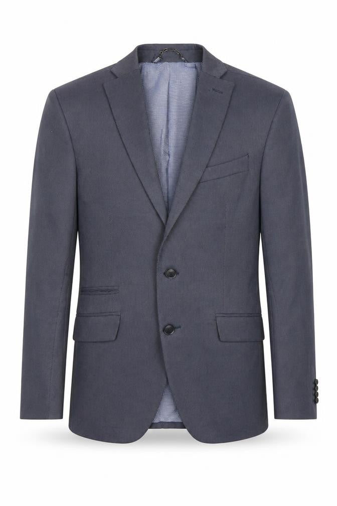 Zara Man Blue Blazer, Men's 36 Formal Regular Fit