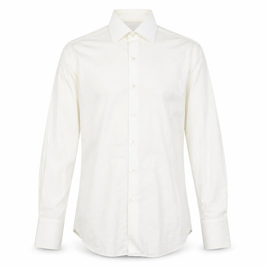 DE&S Manchester Men's White Dress Shirt, Size 16