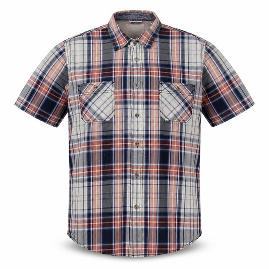 Woodenhook Men's Multicoloured Plaid Shirt L