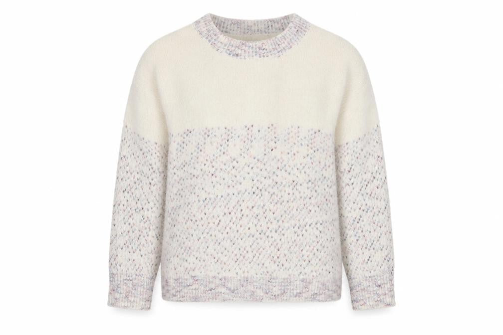 Klass Women's Multicoloured Chunky Knit Jumper L
