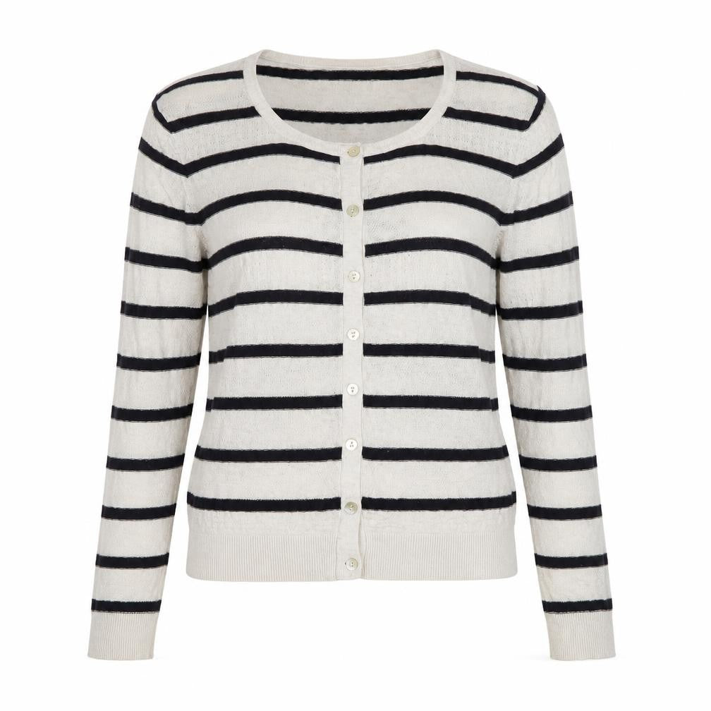 Next Women's Multicoloured Striped Cardigan Size 10