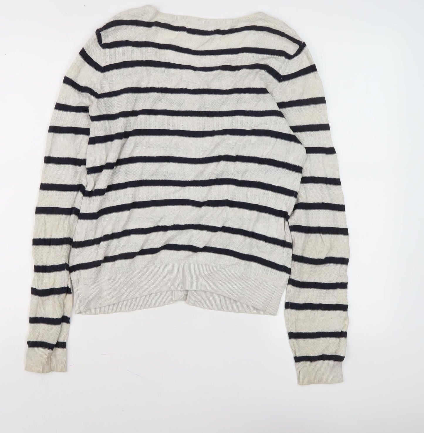 Next Women's Multicoloured Striped Cardigan Size 10