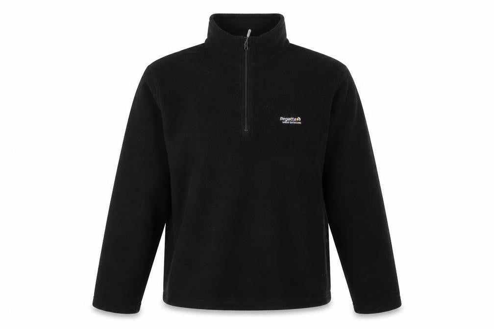 Regatta Black Fleece Pullover, Unisex L, Outdoor Hiking