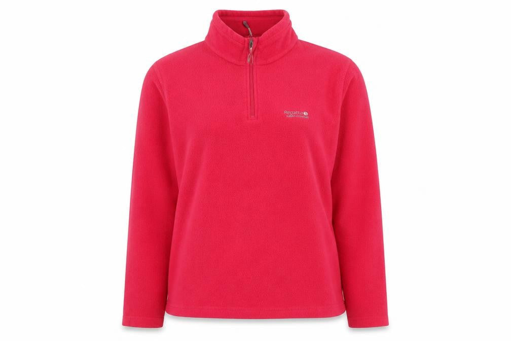 Regatta Women's Red Fleece Pullover Sweatshirt Size 10