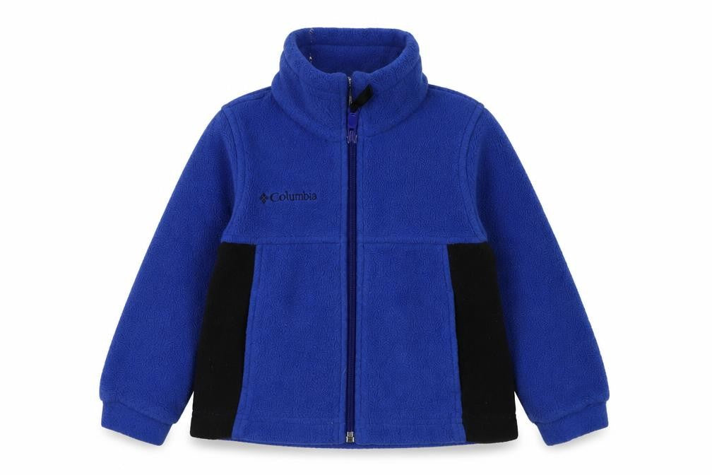 Columbia Boys Blue Fleece Jacket, Size 4, Regular Fit