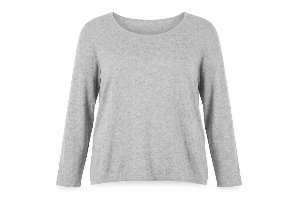 Eastex Women's Grey Jumper, Size 18, Cotton Mix