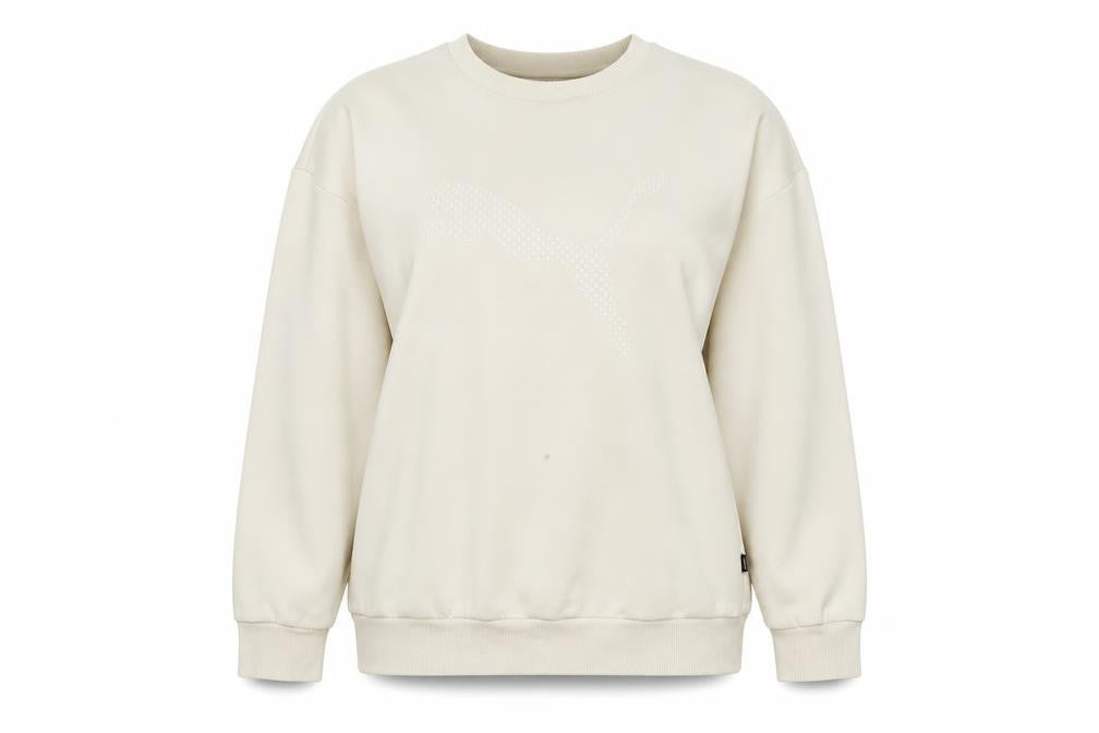Puma Women's Beige Pullover Sweatshirt Size 12
