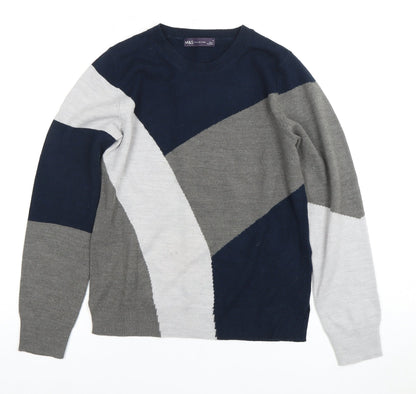 Marks & Spencer Women's Multicoloured Size 8 Pullover Jumper