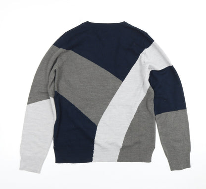Marks & Spencer Women's Multicoloured Size 8 Pullover Jumper