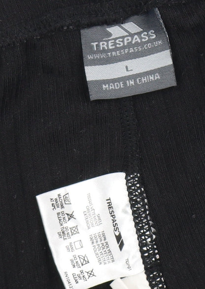 Trespass Womens Black Trousers L Polyester