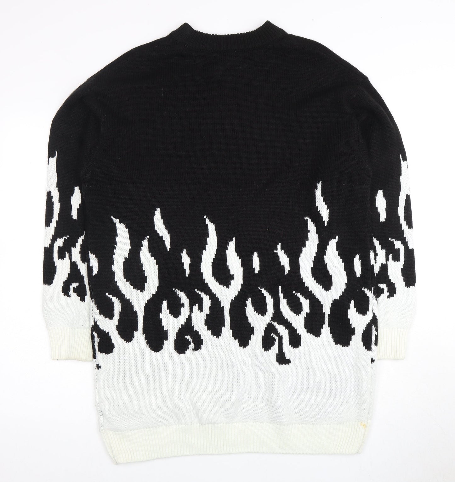 H&M Divided Women's Black Pullover Jumper Size 12