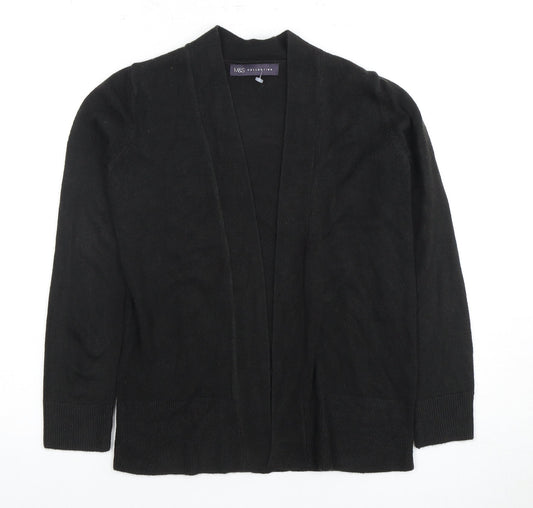 Marks & Spencer Women's XS Black Open Front Cardigan