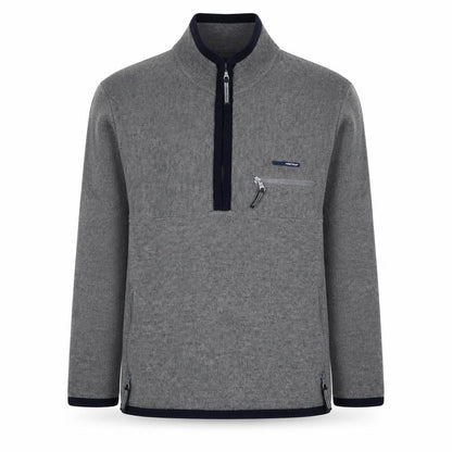 Firetrap Men's Grey Full Zip Jumper, Size L