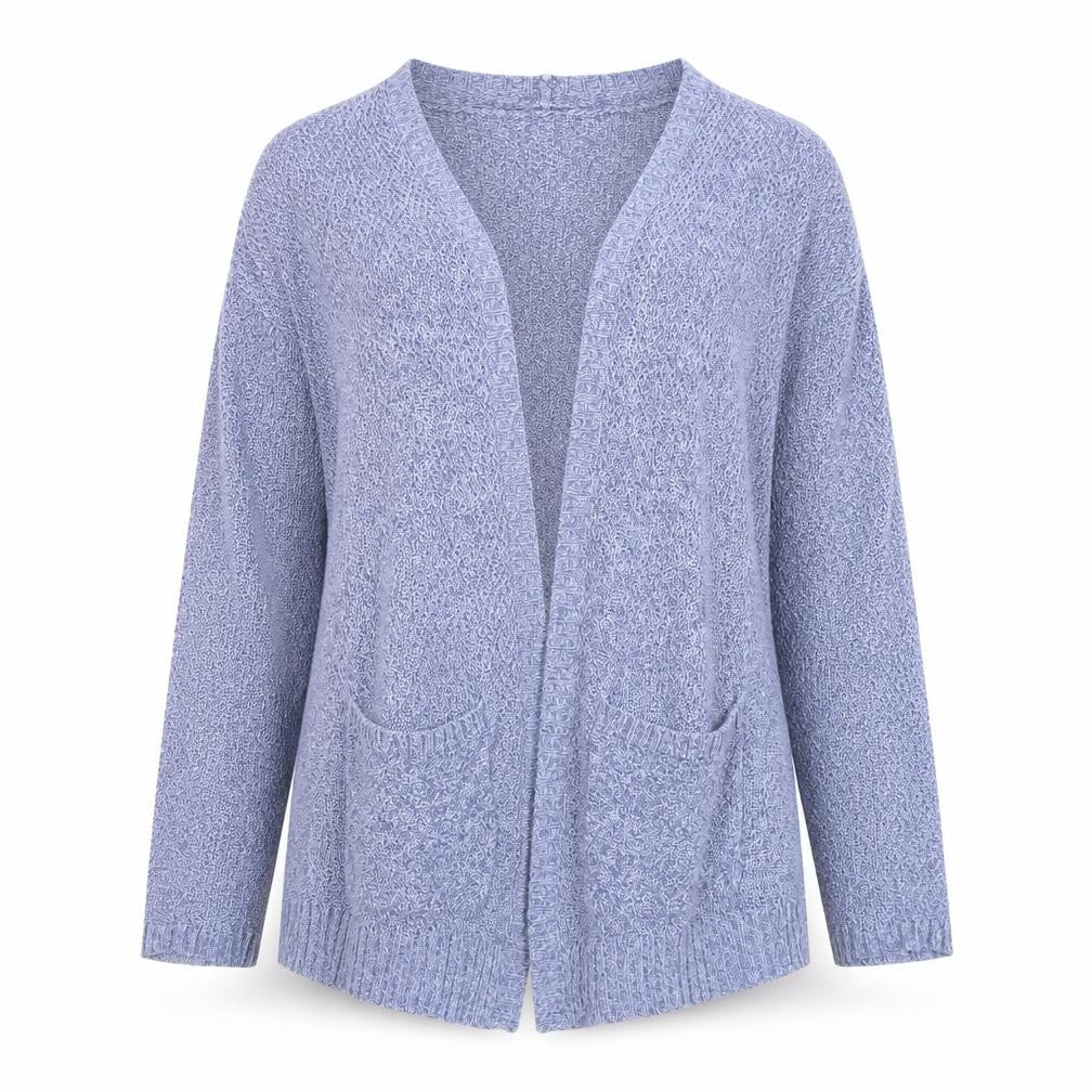 BDG Women's Blue Open Front Cardigan Knit Jumper Size M