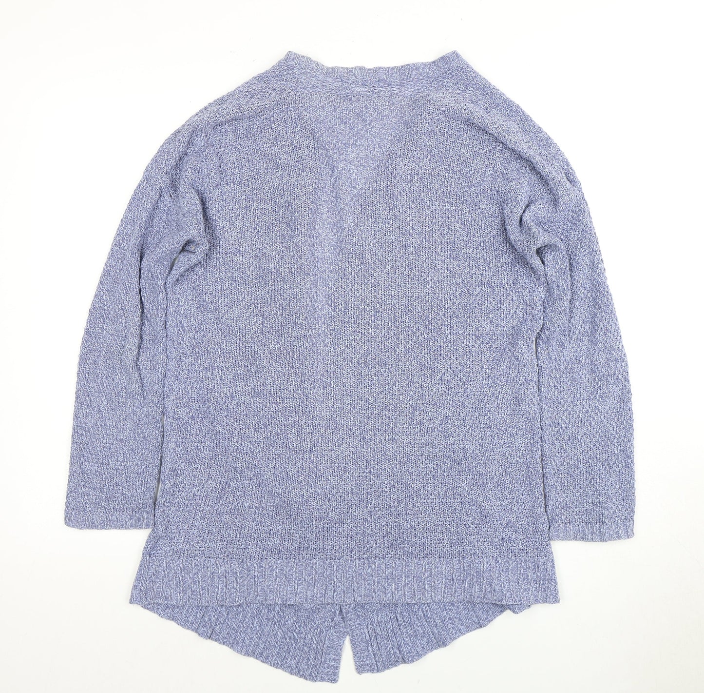BDG Women's Blue Open Front Cardigan Knit Jumper Size M