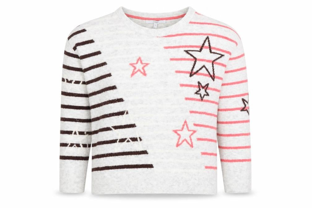 Next Women's Multicoloured Star Pullover Jumper S