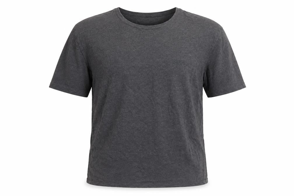 BOSS Men's Grey Crew Neck T-Shirt M