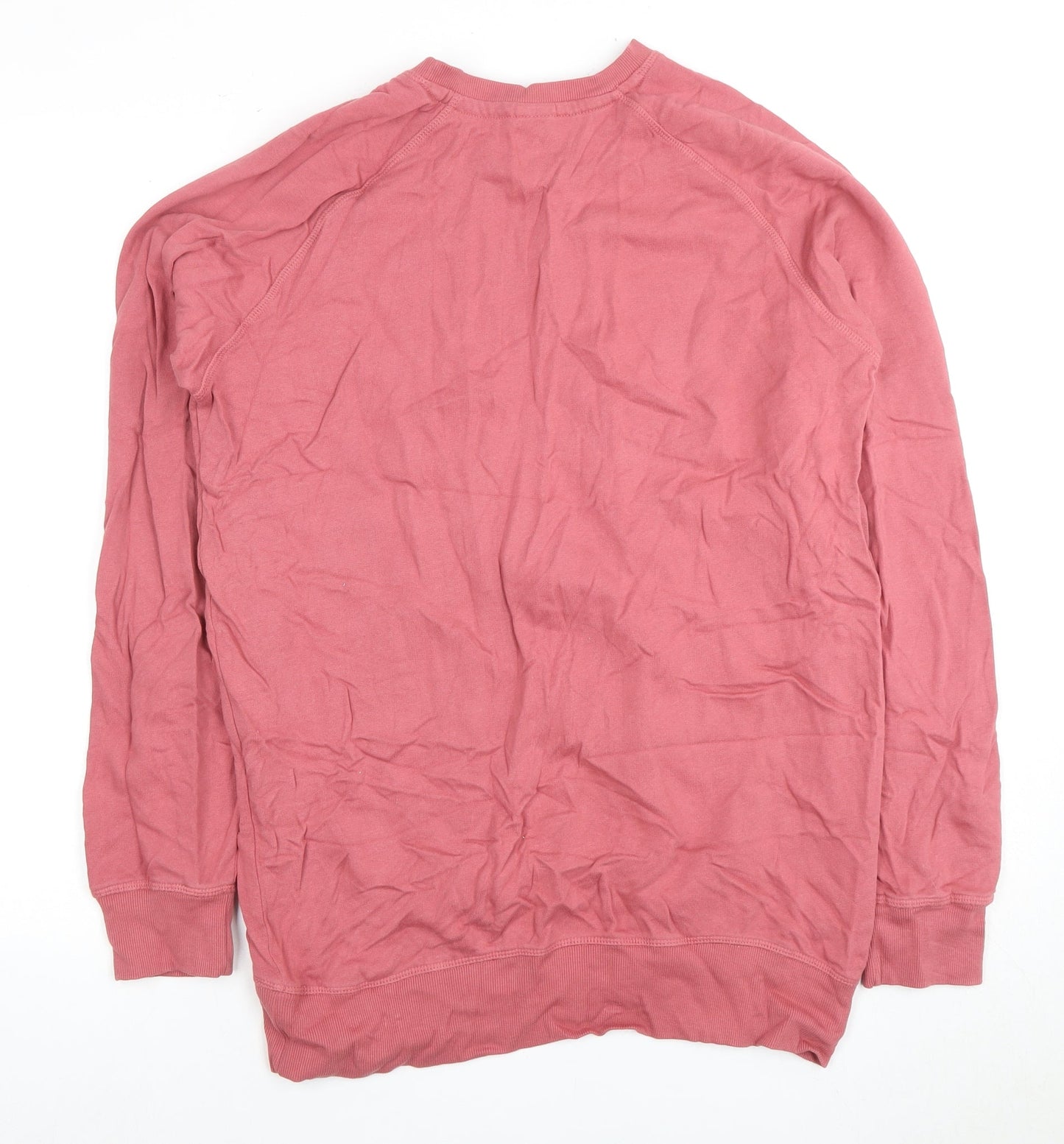 Cotton Traders Men's Pink Pullover Sweatshirt M