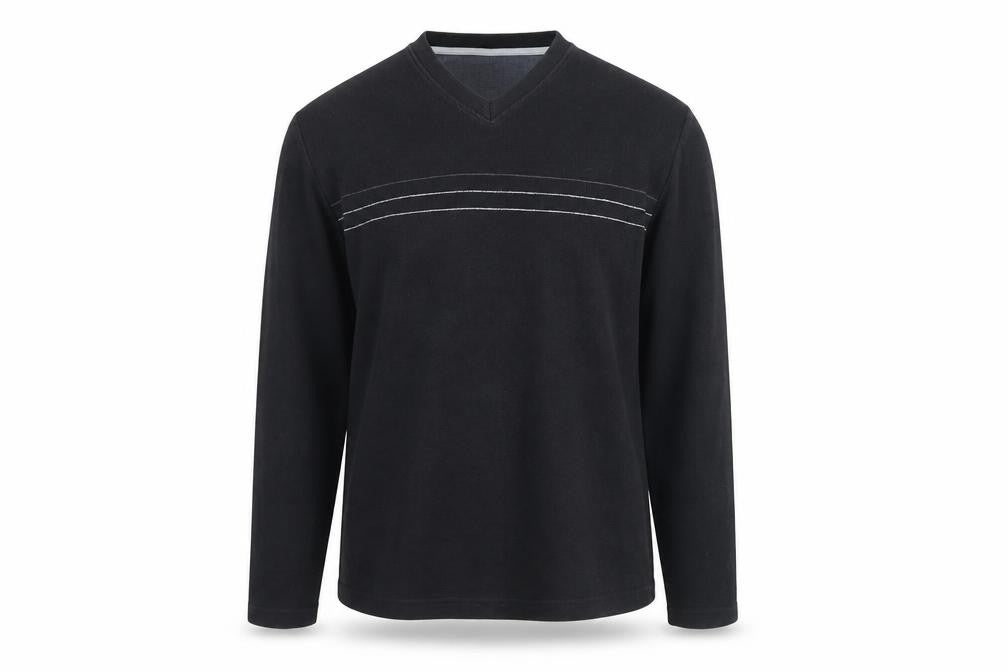 NEXT Men's Black V-Neck Pullover Jumper, L - Casual Classic