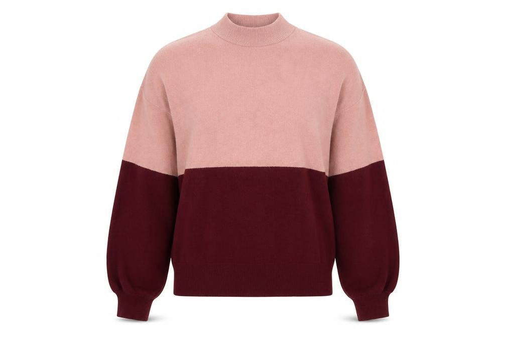 MNG Women's Multicoloured Pullover Jumper Size 12