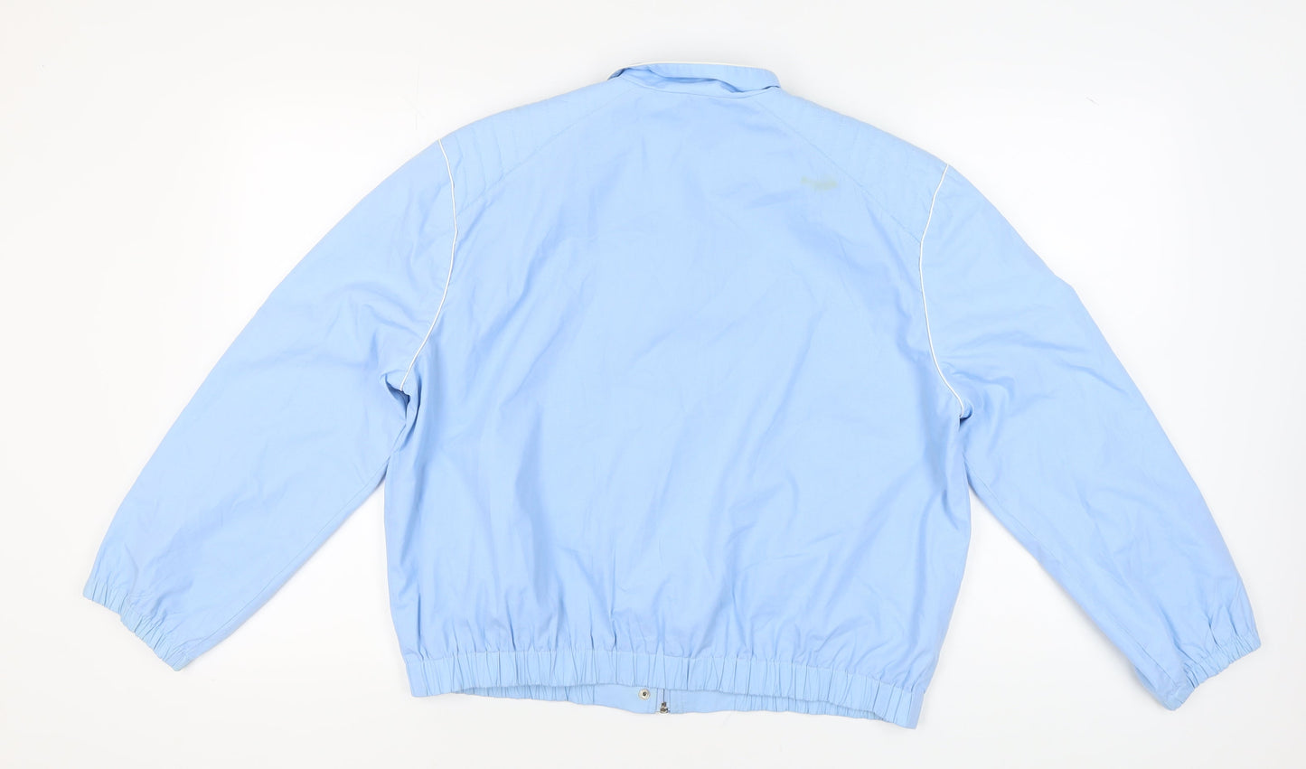 Canda Women's Blue Relaxed Cotton Jacket Size 18