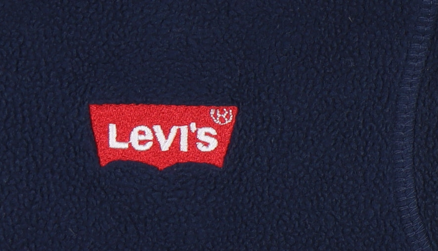 Levi's Boys Blue Hooded Basic Jacket 14 Years Casual