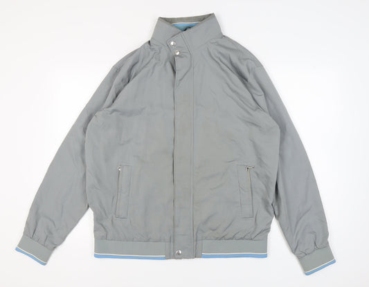 Marks and Spencer Grey Bomber Jacket XL for Men