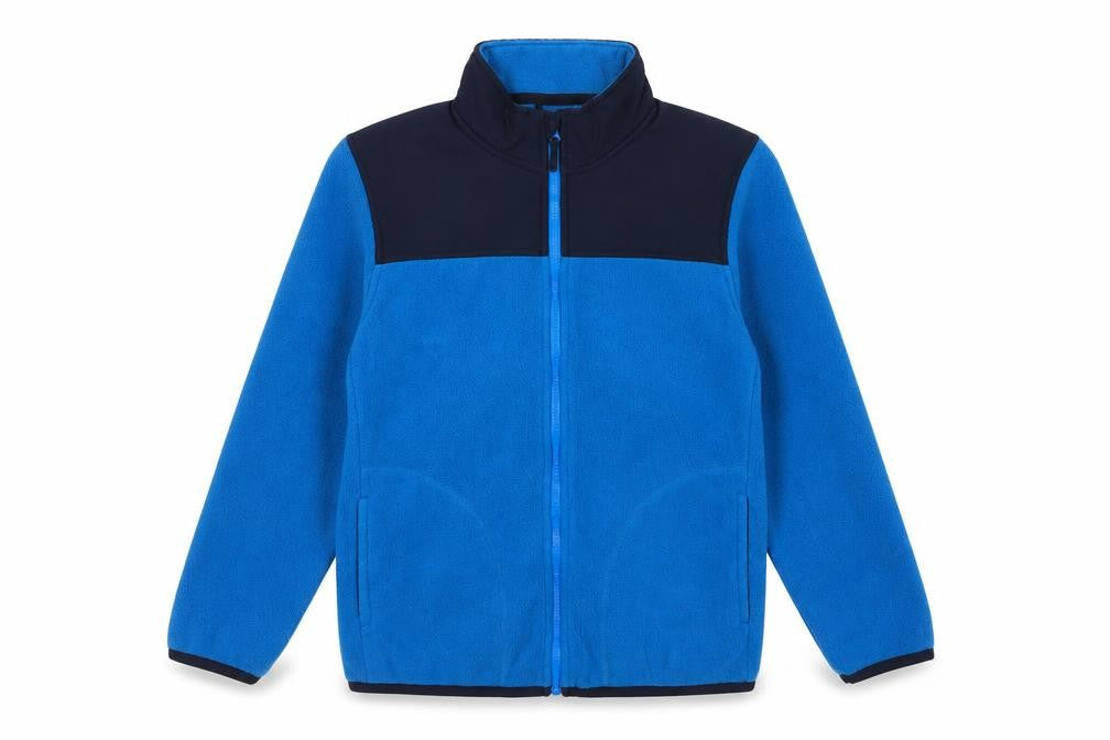 Uniqlo Boys Blue Fleece Jacket, Size 11 Years, Casual Autumn/Winter