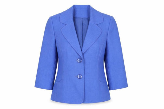 EWM Pure Classics Women's Blue Blazer Size 14
