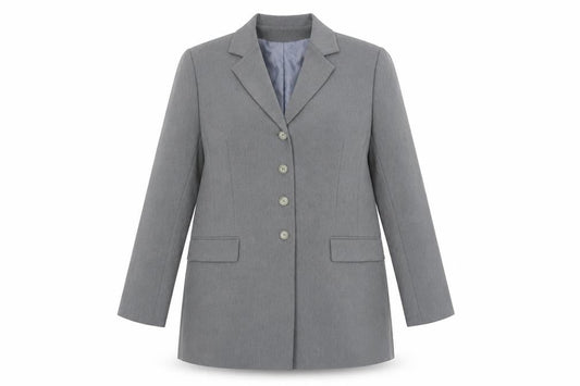 BEST de la Redoute Grey Blazer Women Size 16 Business