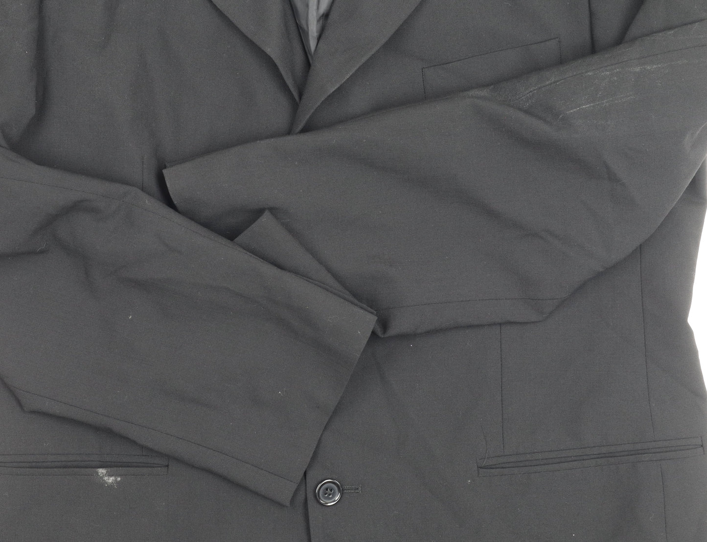 Lincroft Men's Black Wool Blazer, Size 40R, Formal Wear