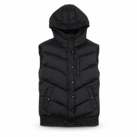 H&M Men's Black Puffer Jacket S - Hooded, Padded