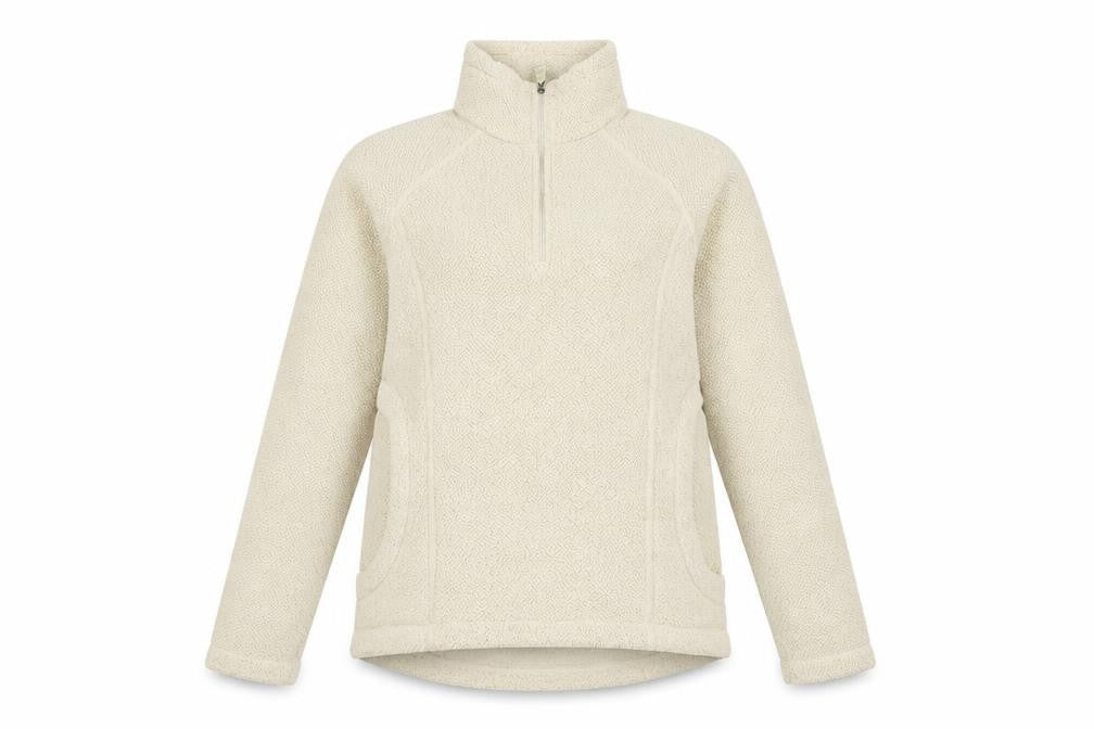 Peter Storm Women's Ivory Fleece Sweatshirt Size 12