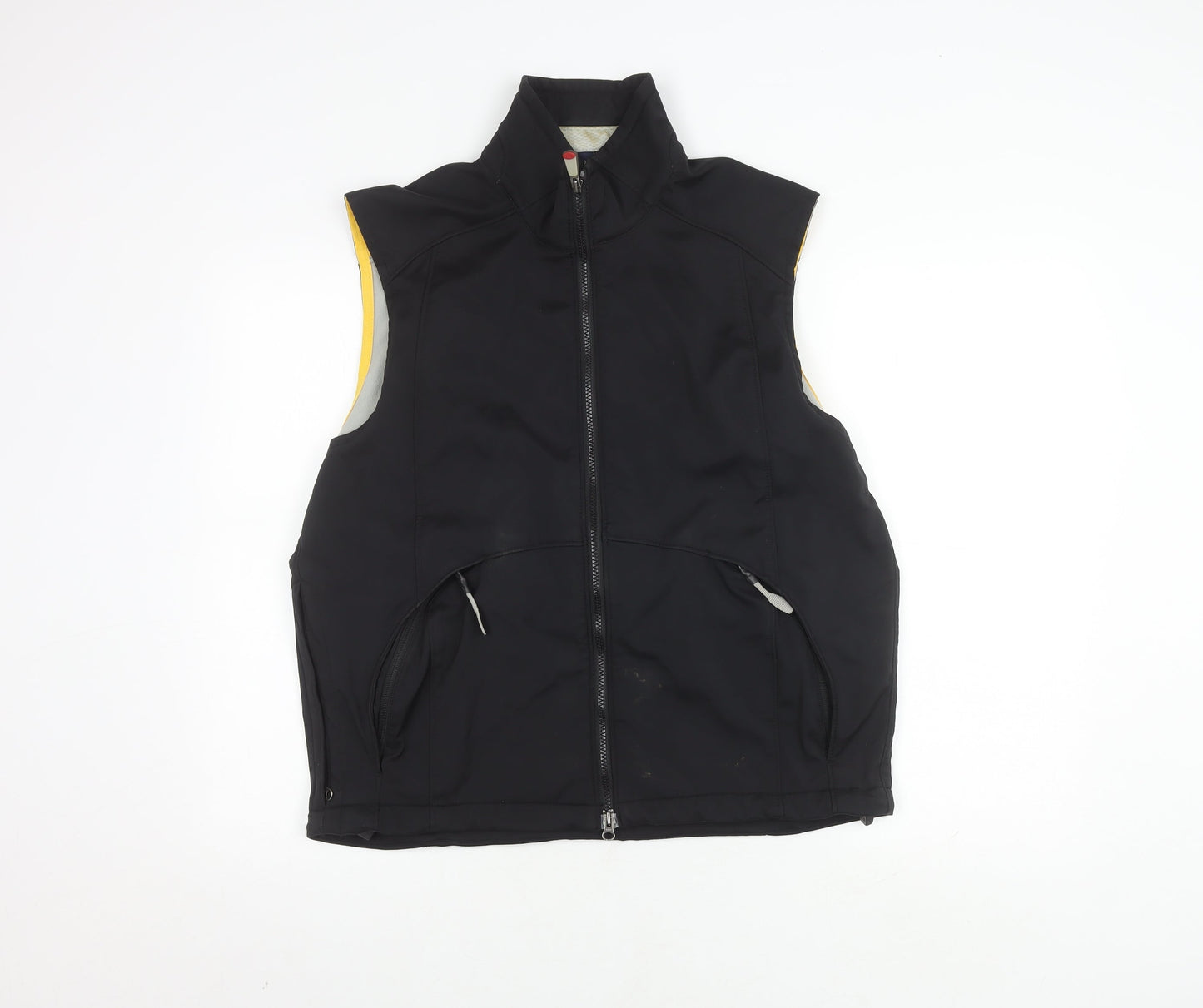 GAP Men's Medium Black Polyester Waistcoat