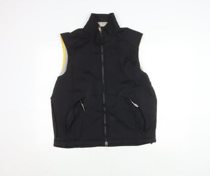 Gap Men's Medium Black Polyester Waistcoat