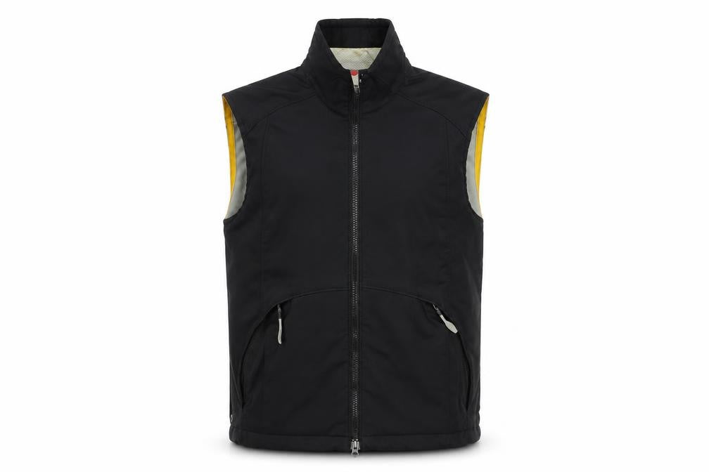 GAP Men's Medium Black Polyester Waistcoat