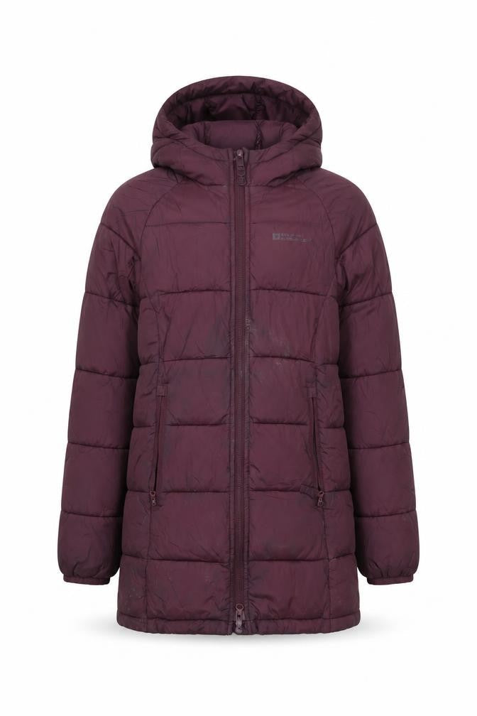 Mountain Warehouse Girls Purple Puffer Jacket 9-10 Years
