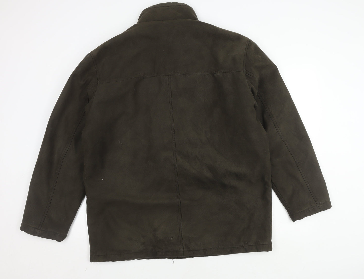 EWM Men's Green Mid-Length Jacket, Size M, Casual
