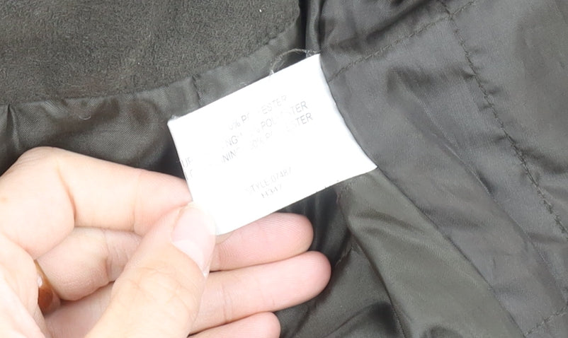 EWM Men's Green Mid-Length Jacket, Size M, Casual