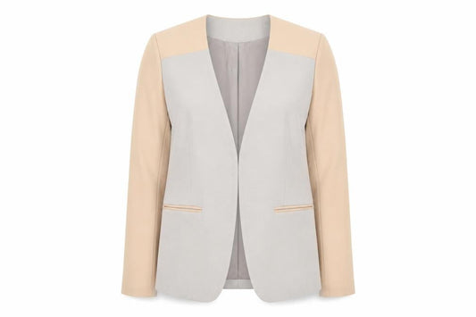 Isabella Oliver Women's Beige Blazer, Size 2XS, Stretch