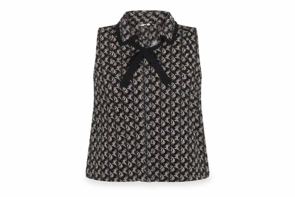 Next Women's Floral Black Blouse - Size 18, Collared